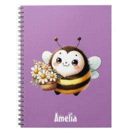 Cuaderno Abeja personalizada