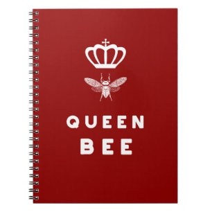 Cuaderno Abeja reina. Corona. Refranes lindos divertidos