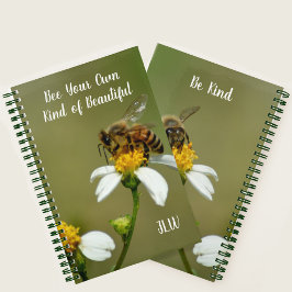 Cuaderno Abeja su propia especie de hermosa nota de miel sa