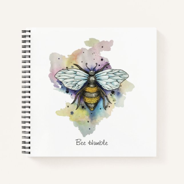 Cuaderno Abeja Y Lavado De Arcoiris (Anverso)