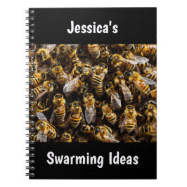 Cuaderno Abejas de miel personalizadas