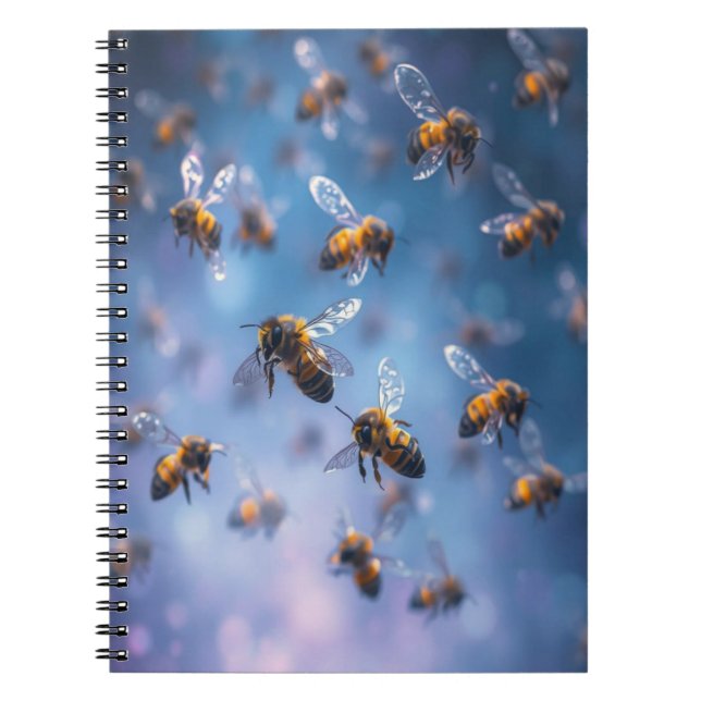 Cuaderno Abejas Ocupadas Para Personas Ocupadas (Frente)