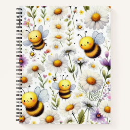 Cuaderno Abejas y flores