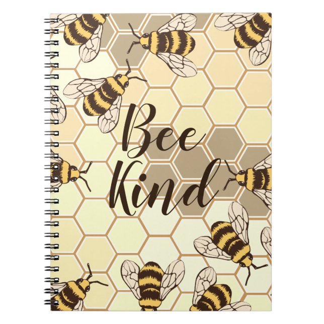 Cuaderno Abejas y panal buenos de la abeja (Frente)
