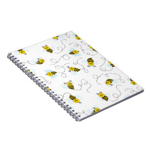 Cuaderno Abejorro Vuela Amarillo Negro Abeja Bumblebee