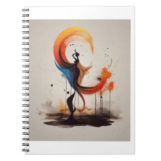 Cuaderno abierto de corazón