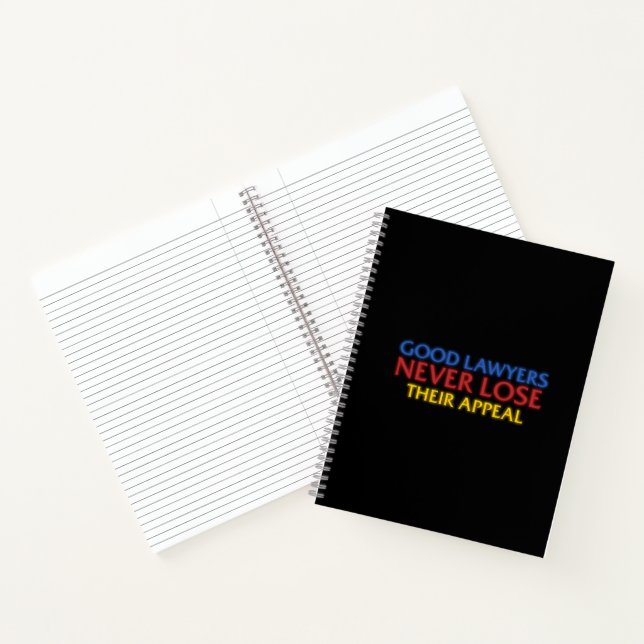 Cuaderno Abogado Divertido Buenos Abogados Nunca Pierden Ap (Interior)
