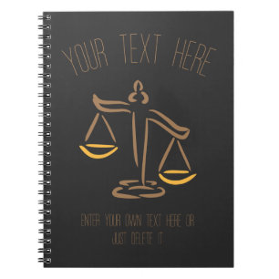 Cuaderno Abogado   Procurador   Juez   Bufete de abogados /