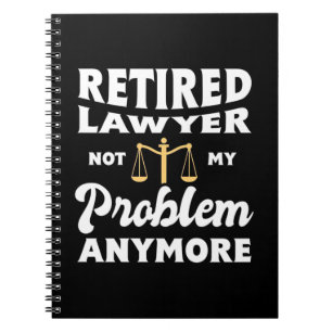 Cuaderno Abogado retirado no es mi problema