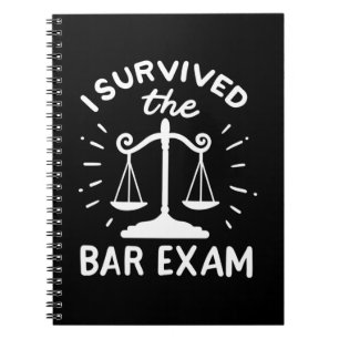 Cuaderno Abogado Sobrevivió Al Examen De Bar