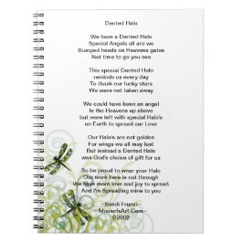 Cuaderno abollado del superviviente de la