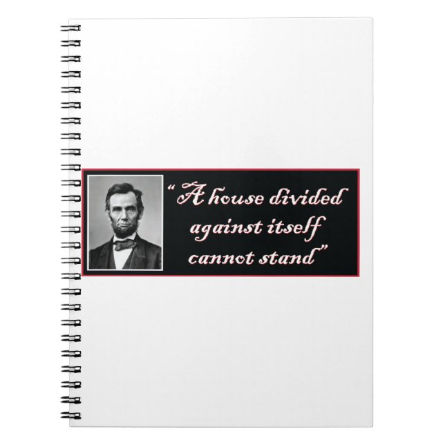 Cuaderno Abraham Lincoln (Frente)