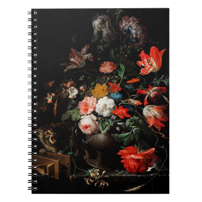 Cuaderno Abraham Mignon El Bouquet Girado. Floral (Frente)