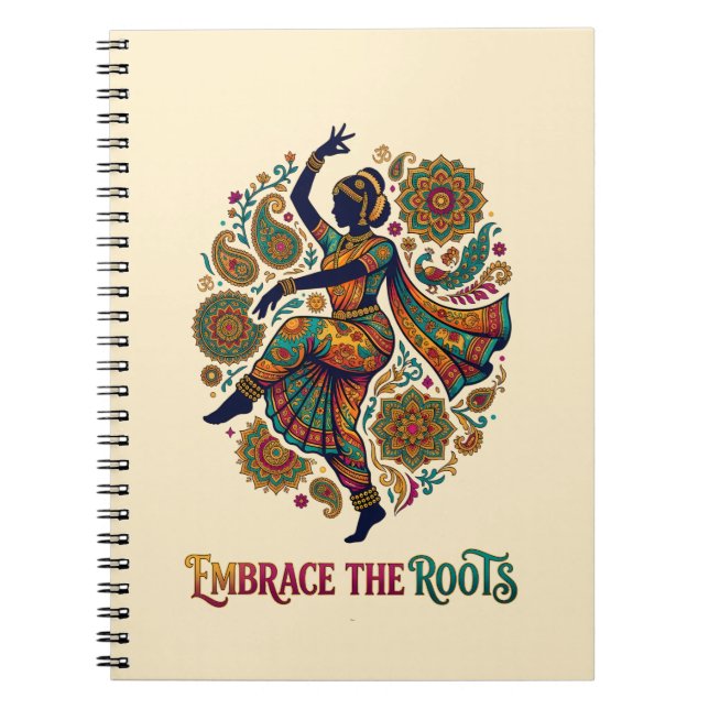 Cuaderno Abraza el baile de las raíces (Frente)