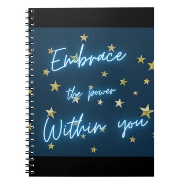Cuaderno Abraza el Poder Interior (Frente)