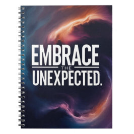 Cuaderno Abraza lo inesperado