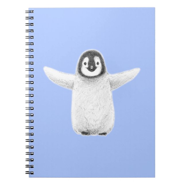 Cuaderno Abrazo de pingüino (Frente)