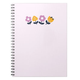 Cuaderno Abrazos de abril y nariz húmeda - Parte floral