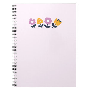 Cuaderno Abrazos de abril y nariz húmeda - Parte floral