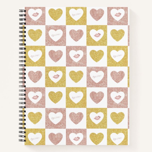 Cuaderno Abrazos y besos (Anverso)