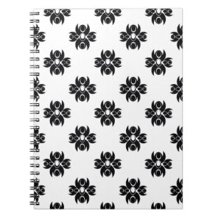 Cuaderno Abreviado ornamento sin costura, arabesco, árabe