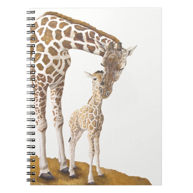 Cuaderno Abril la jirafa (Frente)
