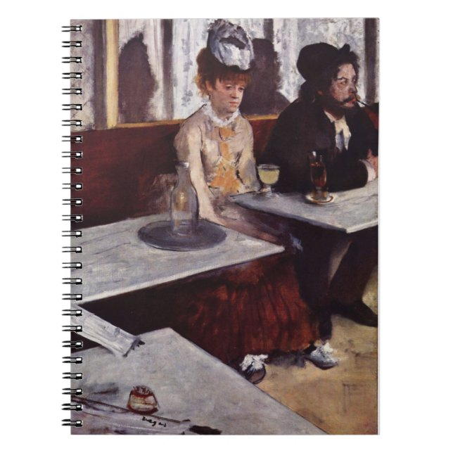 Cuaderno Absinthe - Edgar Degas - c1876 (Frente)