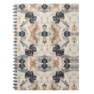 Cuaderno Abstracción floral artística premium
