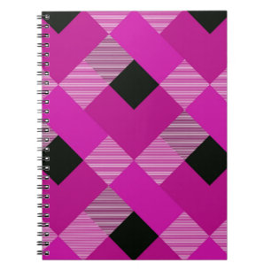 Cuaderno Abstracción geométrica cuadrada 13