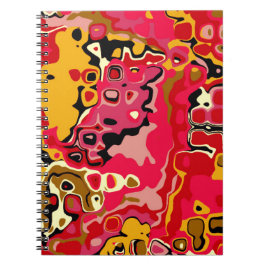 Cuaderno Abstracción ROJA - Mosaico