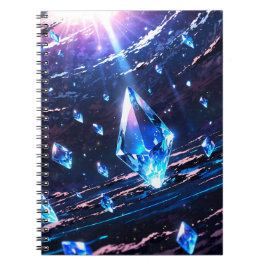 Cuaderno Abstract art with gemstones