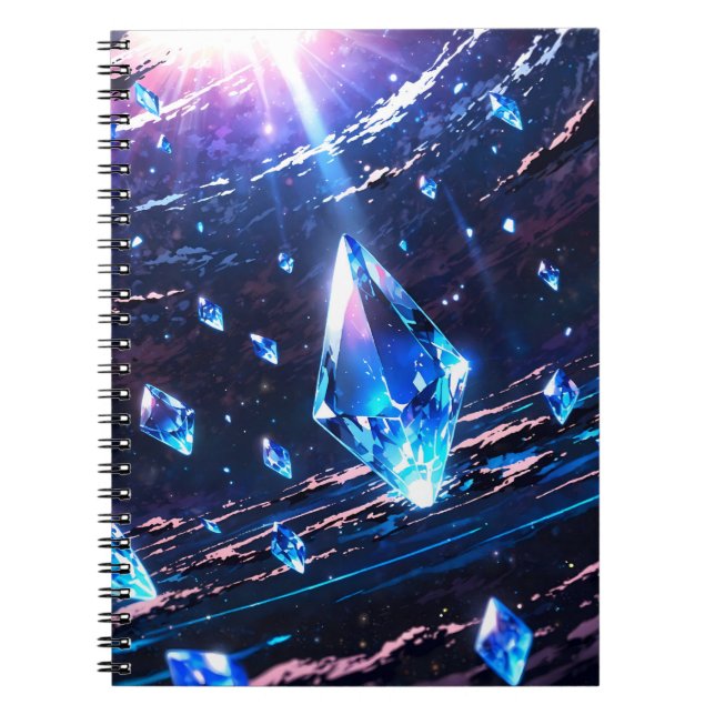Cuaderno Abstract art with gemstones (Frente)