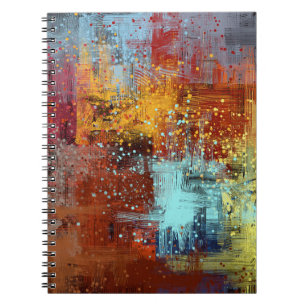 Cuaderno Abstract background. 2d illustration. Digital back