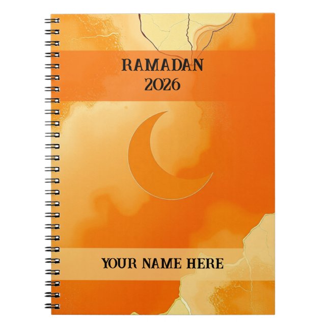 Cuaderno Abstract Beige Islamic (Frente)