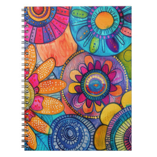 Cuaderno Abstract colorful Notebook