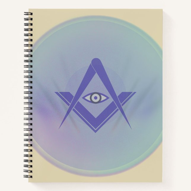 Cuaderno Abstract Eye Symbol Notebook – Minimalist Artistic (Anverso)