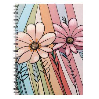 Cuaderno Abstract flower notbook