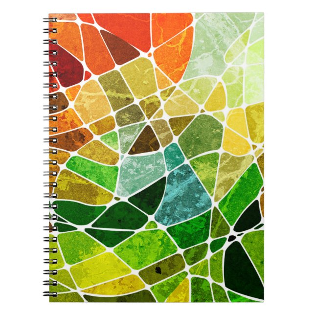Cuaderno abstract geometric grunge backgroundpattern,grunge (Frente)