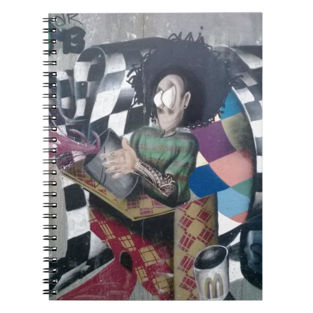 Cuaderno Abstract Graffiti Artwork (Frente)