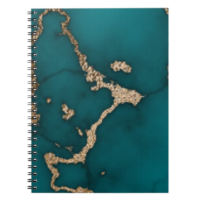 Cuaderno Abstract Marble ilustracion Cute (Frente)