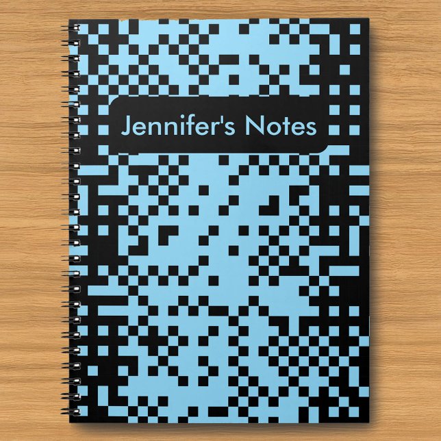 Cuaderno Abstract Pixel Effect Pattern Notebook (Subido por el creador)