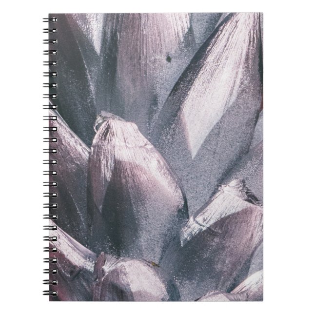 Cuaderno Abstract Silver Spikes Hardcover Notebook (Frente)