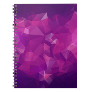 Cuaderno Abstract triangle violet texture backgroundbackgro