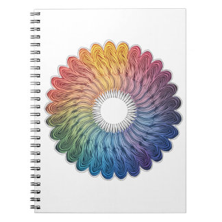 Cuaderno Abstract vivid notebook