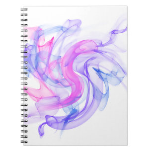 Cuaderno Abstracta el humo en el agua