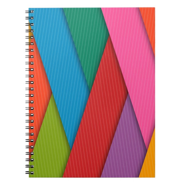 Cuaderno Abstracto Colorido (Frente)
