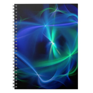 Cuaderno abstracto de fondo colorido abstracto, artístico,