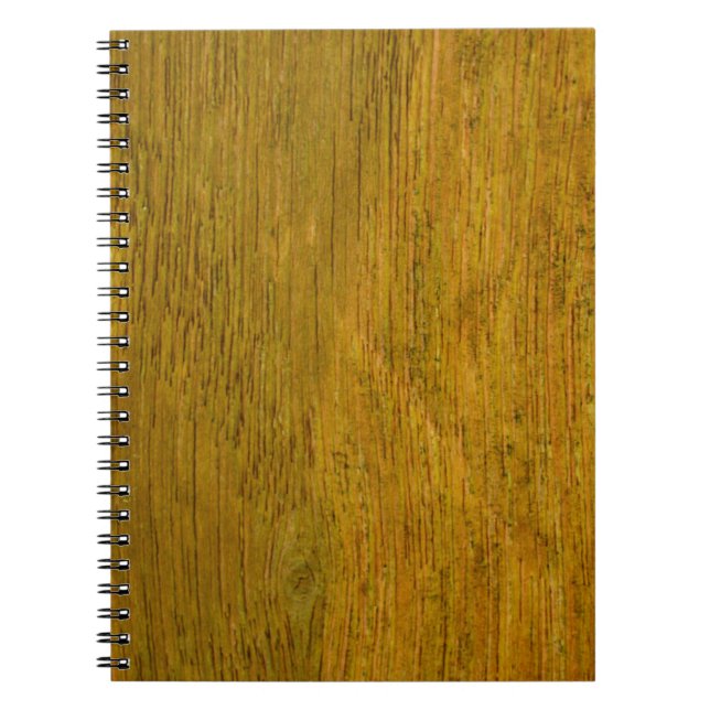 Cuaderno abstracto de fondo de textura de madera antigua, a (Frente)