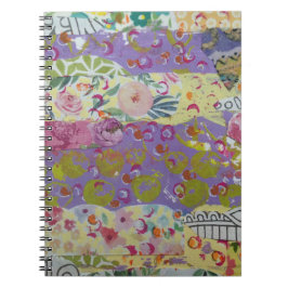 Cuaderno Abstracto Floral