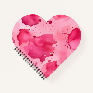 Cuaderno Abstracto Rosa sobre Rosa 
